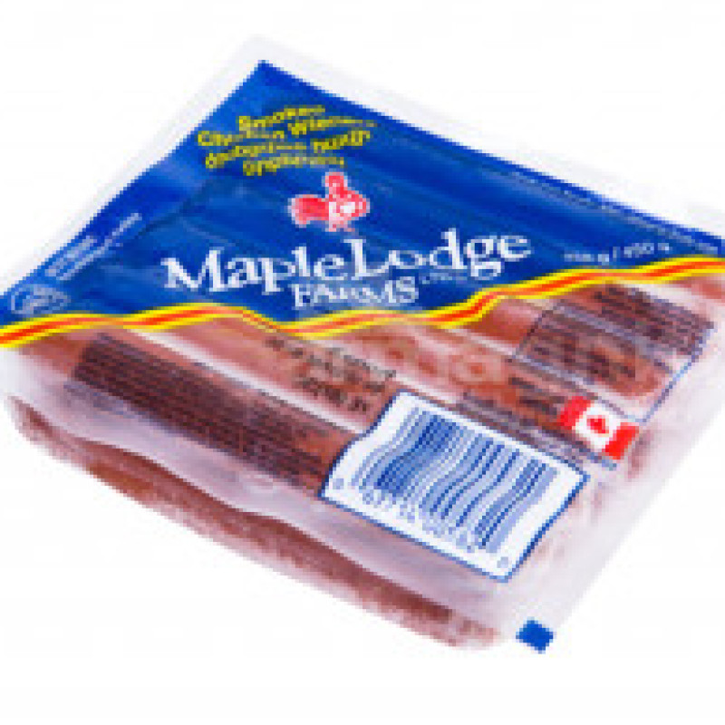 Сосиски "Maple Lodge Farms" Куриные  Kanada 475 г