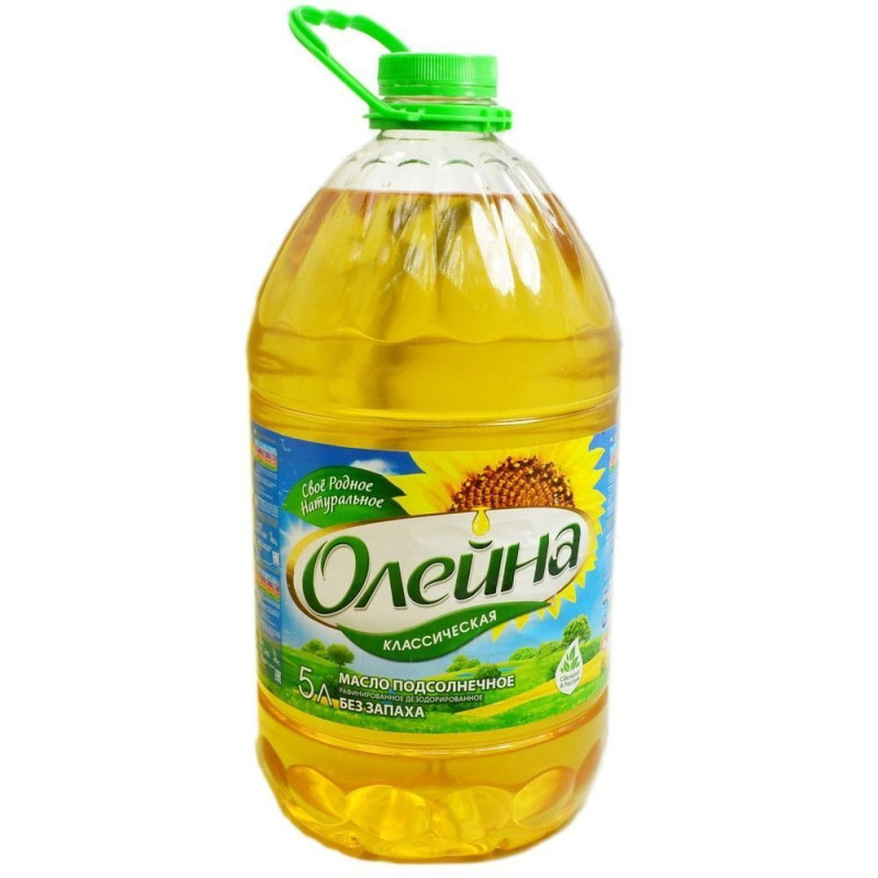 Масло "Олейна" подсолнечное 5л