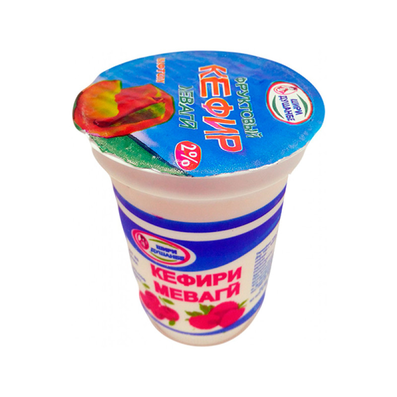 Кефир фруктовый, шири Душанбе, 2%, 400г