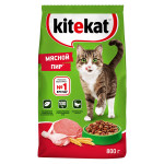 Сухой корм "Kitekat" для кошек Мясной пир 800г