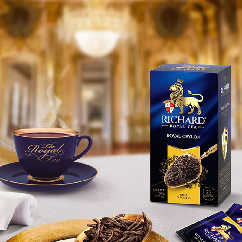 "RICHARD" Royal ceylon в пакетиках 25 шт